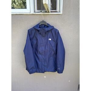 The North Face Dryvent Jacket Women’s Size XL Blue Ski Outdoor Hooded